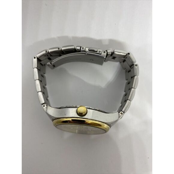 Fossil BQ1564 Unisex Two Tone Stainless Steel Analog Silver Dial Watch XX523 - Picture 8 of 12